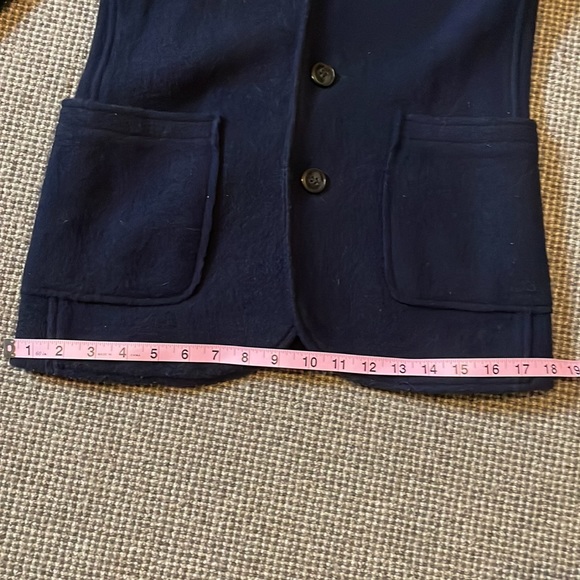 Lachlan Navy 100% Wool Blazer Women’s Small - Picture 12 of 14